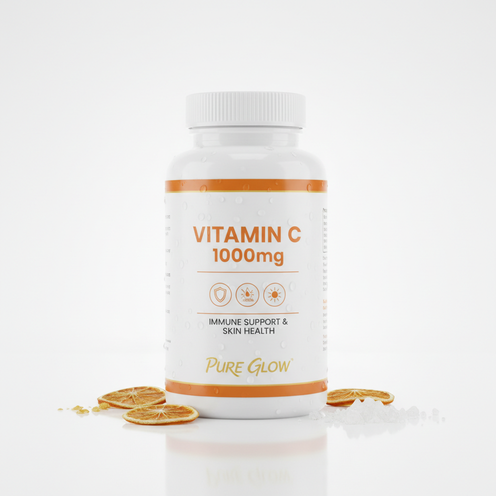 Vitamin C 1000mg supplement bottle