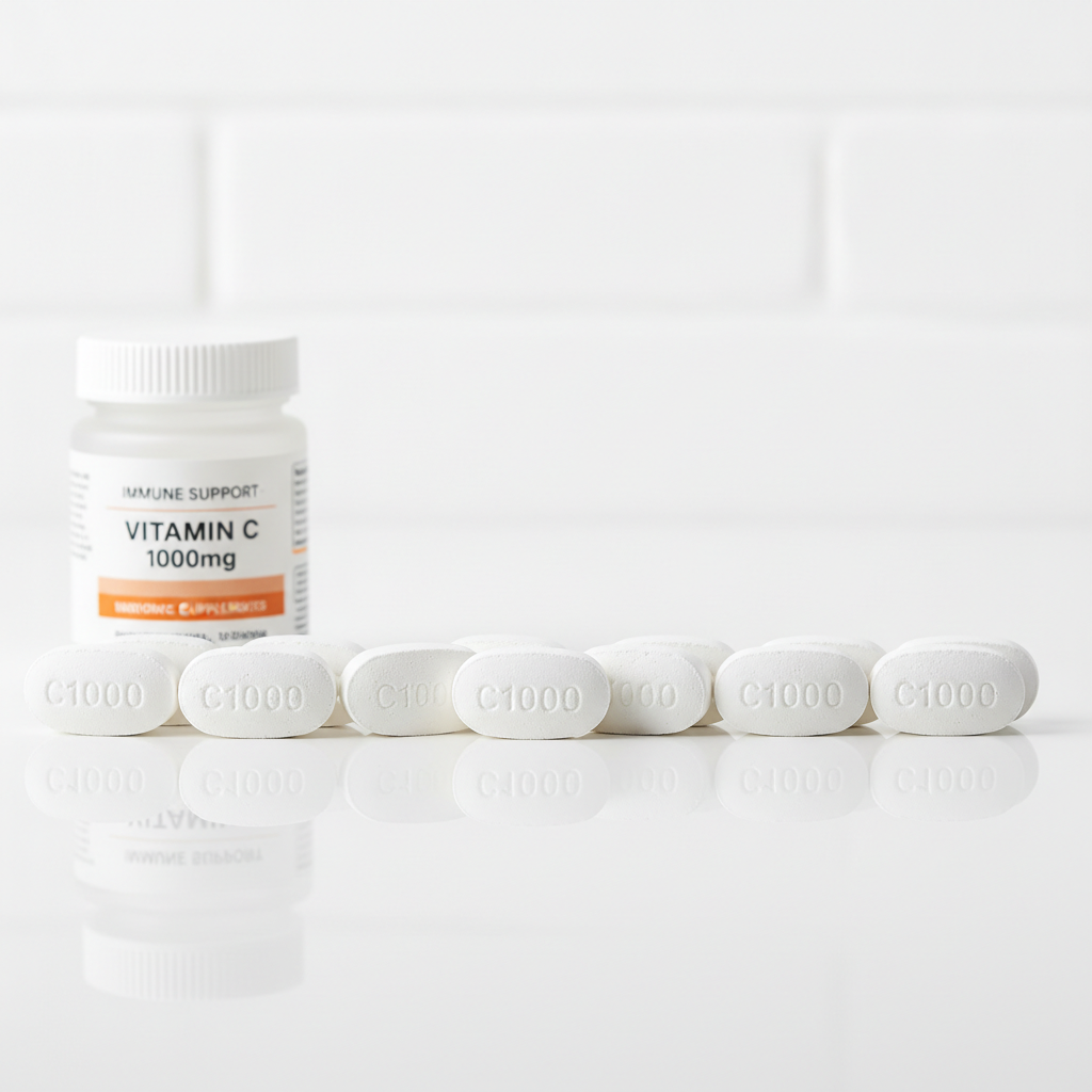 Vitamin C supplement tablets