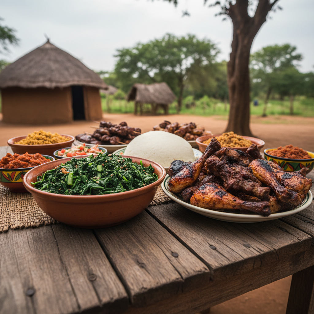 Kenyan nyama choma grilled meat