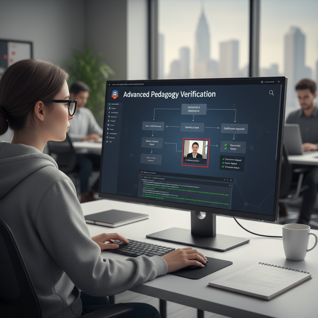 Training Course Education Tester — developer verification post