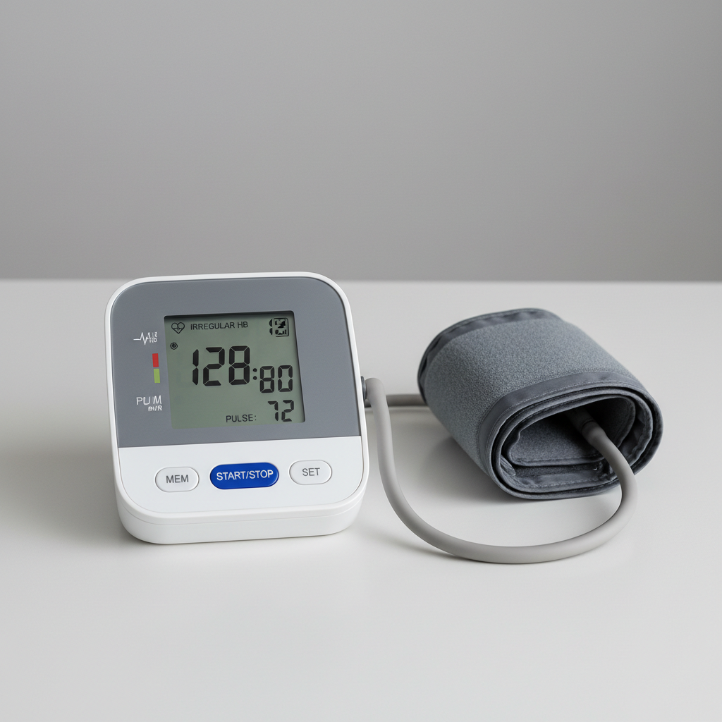 Digital blood pressure monitor device
